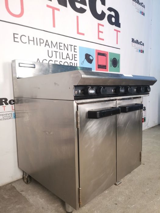 BLUE SEAL Masina de gatit cu 6 focuri; Aragaz profesional cu 6 ochiuri