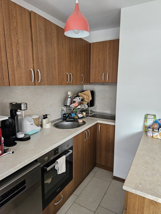 Модулна ъглова кухня с остров