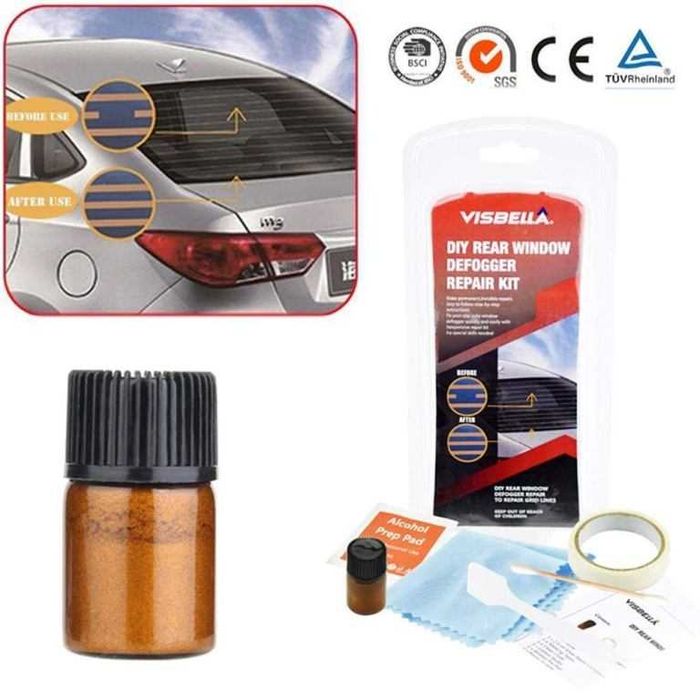 Електропроводимо лепило за реотани на задно стъкло - Visbella