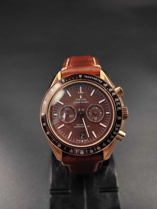 Omega Speedmaster Moonwatch Brown | Кварцов мъжки часовник