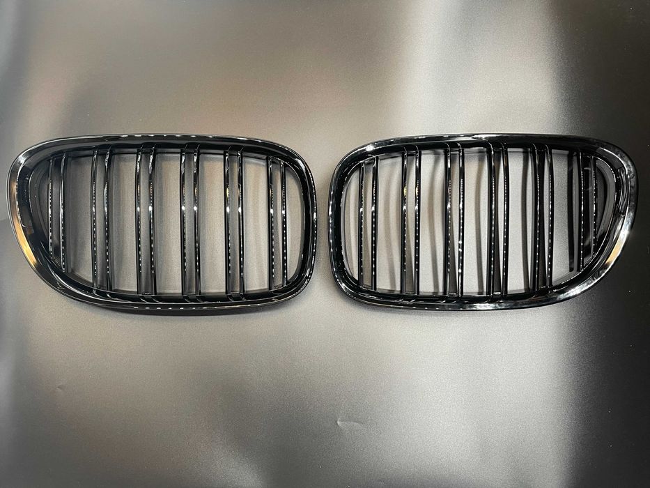 Grile duble negre M compatibile BMW Seria 1 3 4 5 6 7 X1 X5 X6