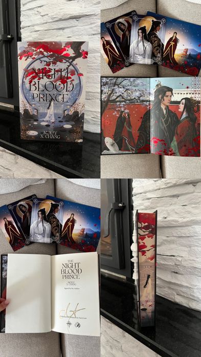 The Night Blood Prince - Molly Chang, Fairyloot, Signed Edition