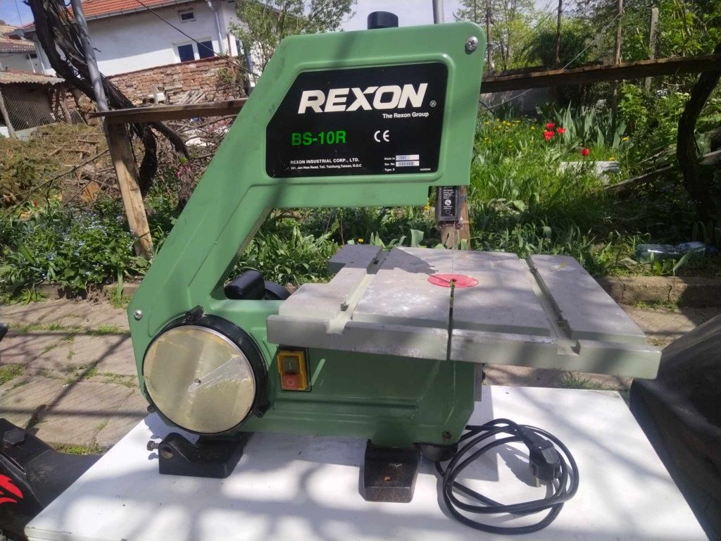 Настолен банциг REXON BS-10R Мощност: 250W 1.2А / 230V Максимален срез ...