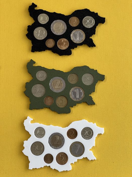 Комплект монети Спомен за България