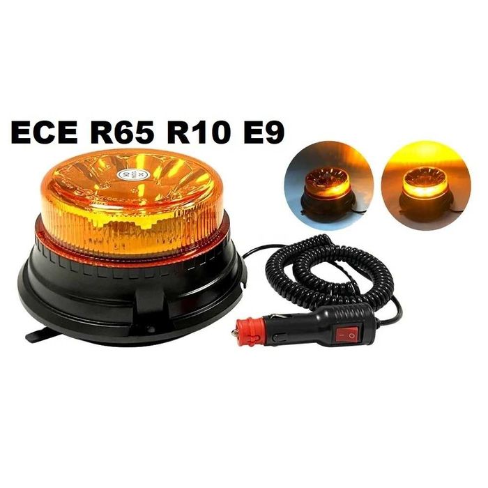 Аварийна лампа с магнит за автомобили Камиони Трактор 12 / 24V