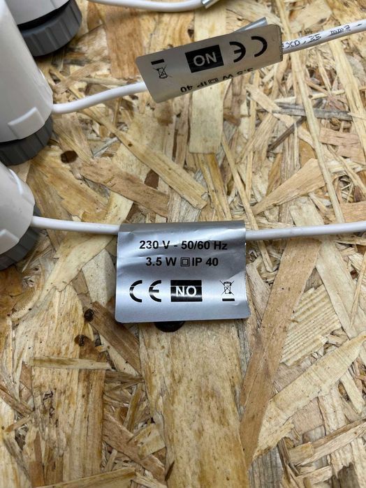 Задвижки (термо глави) за подово отопление 230V NC