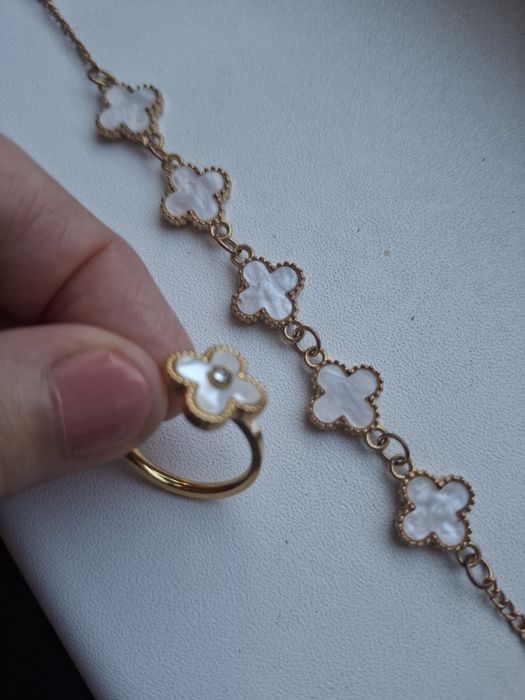 Van Cleef гривна и пръстен