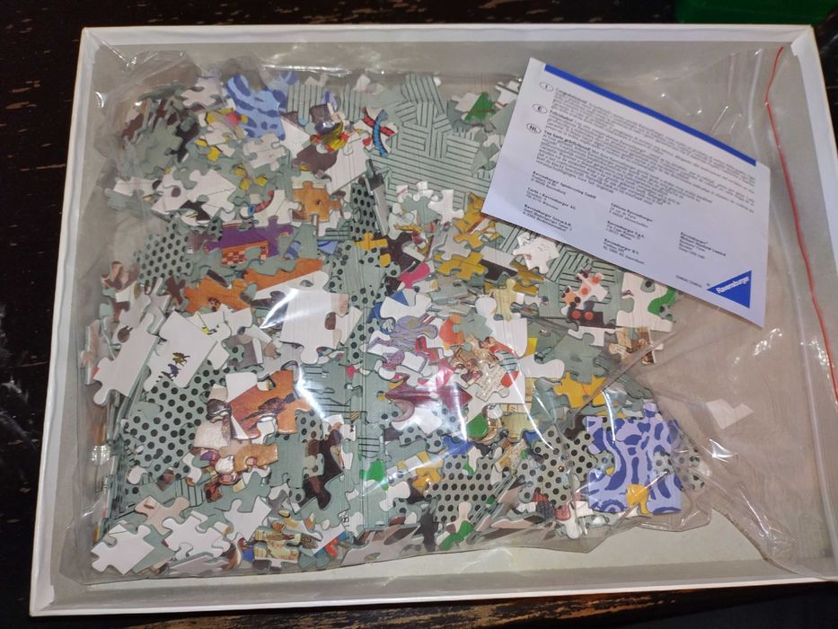 Два пъзела на UNICEF/УНИЦЕФ + оригинална чанта