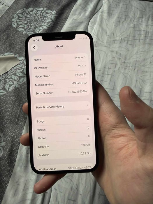 İPhone 12 памет 128GB