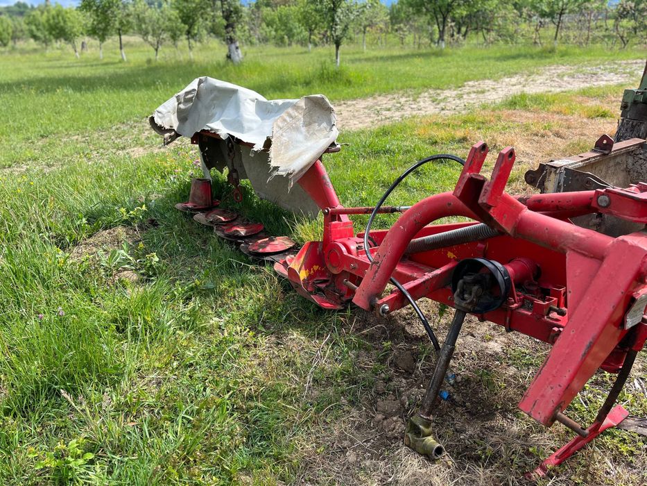 Coasă 5 talere 2,10 m gyrland stare perfectă de funcționare recent adusă