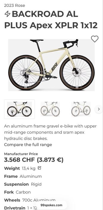 Rose Backroad Plus - Ebike електрически гравел велосипед