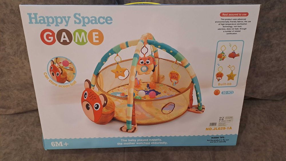 Активна гимнастика с 30 топчета