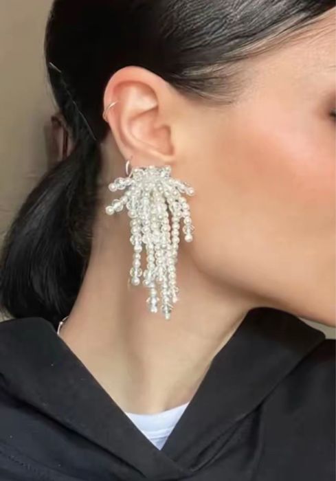 Серьги из бисера