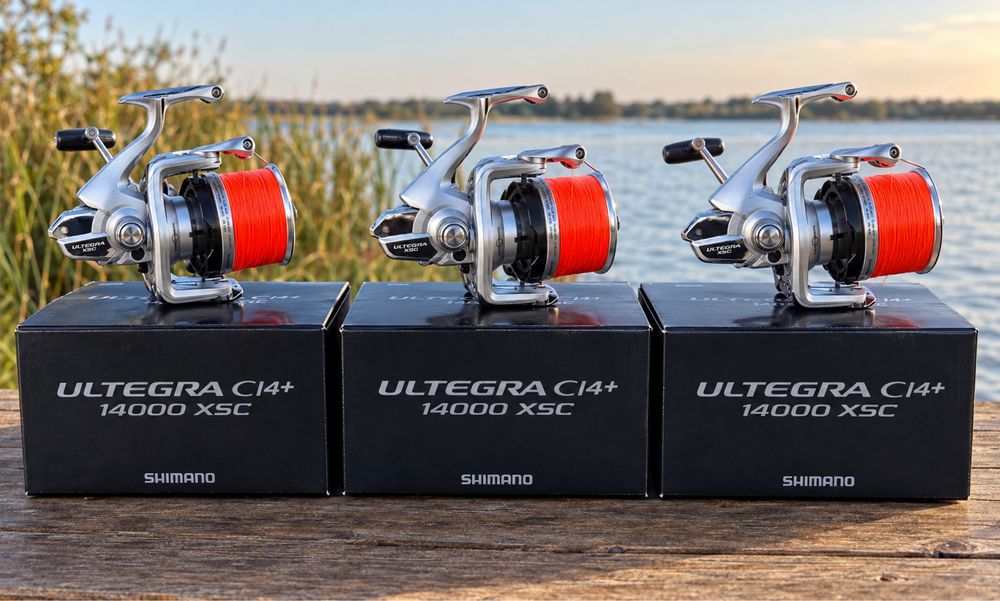 Vând 3 mulinete SHIMANO ULTEGRA 14000 XSC