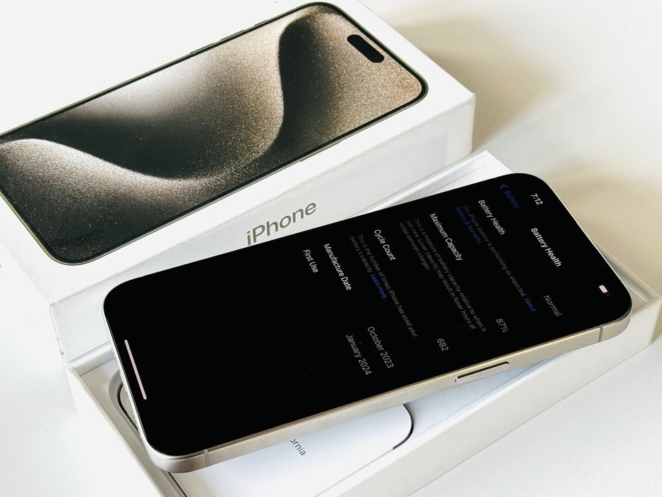 Iphone 15 Pro Max 256GB Natural Titanium