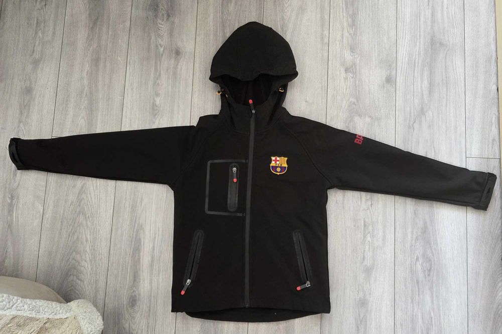 Softshell / skin / jacheta cu gluga FC Barcelona - 100% ORIGINALA!