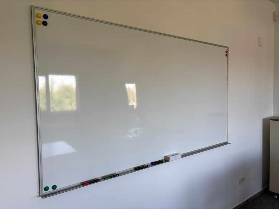 Tabla magnetica / Whiteboard 120×240 cm, Magnetoplan