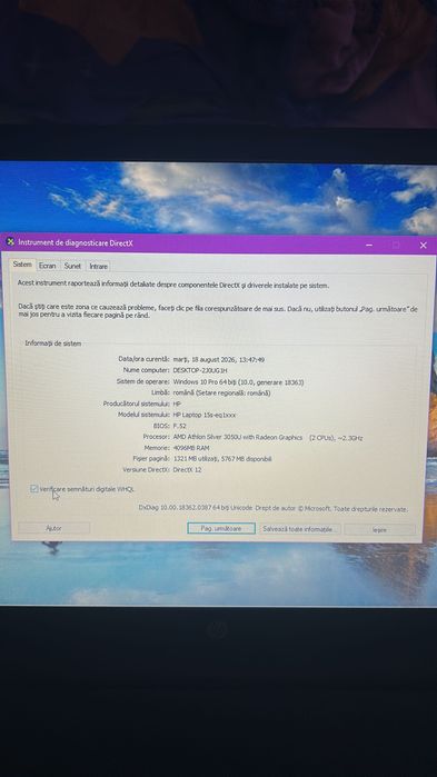 Vând laptop stare foarte bună