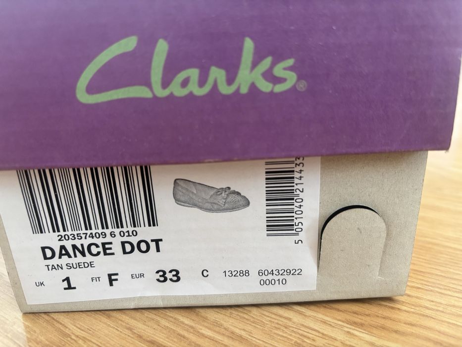 Мокасини Кларкс 33 номер