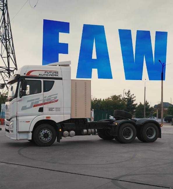 FAW JH6 6X4! 12ta gaz ballonli pnevmo-podveskali