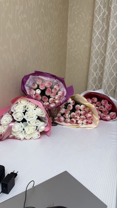 Букеты цветов,свежие