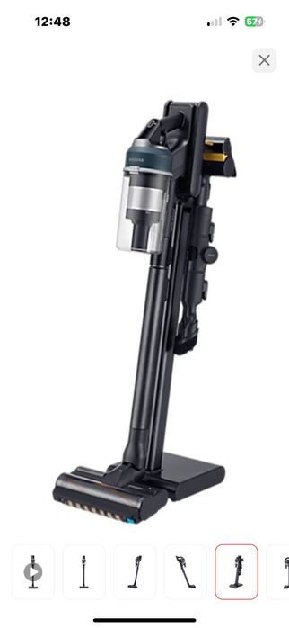 Пылесос Samsung Jet 95 Complete VS20C9544TB/EV синий