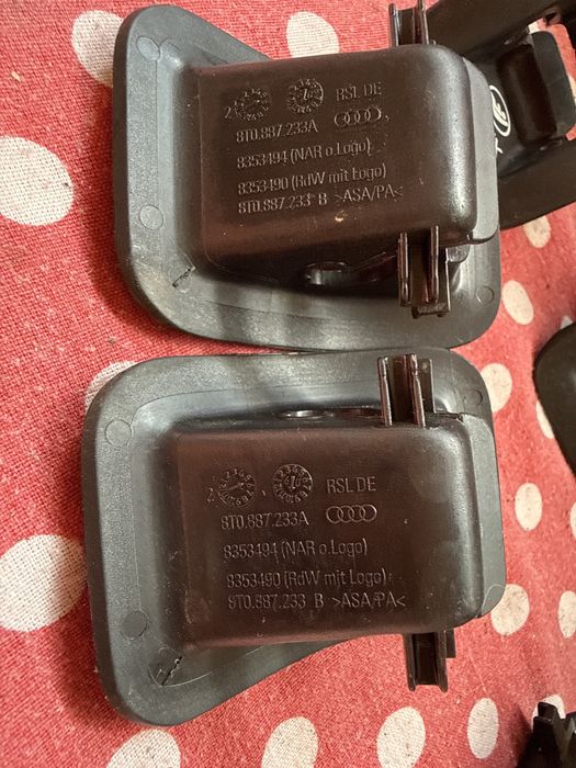 Set Capace Isofix Audi A4 B8 B8.5 A5 Capace Bancheta Sistem Isofix 8t0887233a