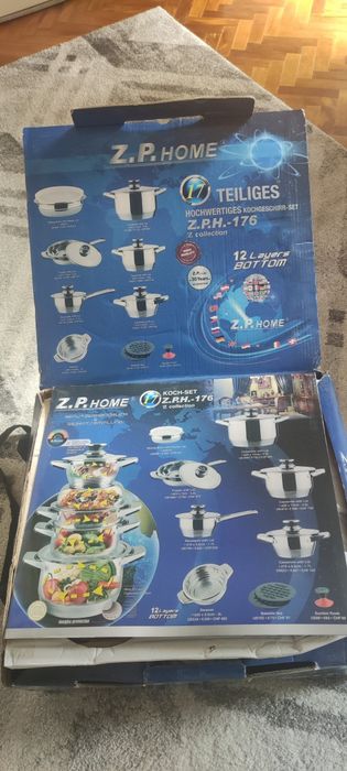 Комплект тенджери и тигани