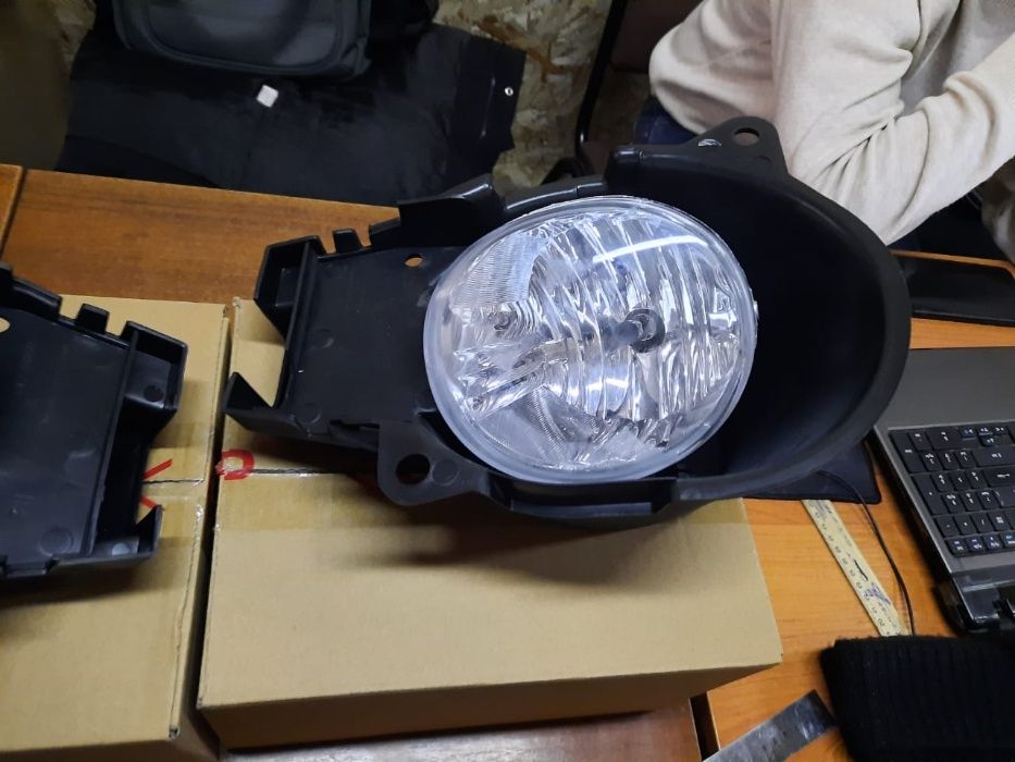 Туманка с креплением на Toyota Fortuner 11-13/Тойота Фортунер 11-13