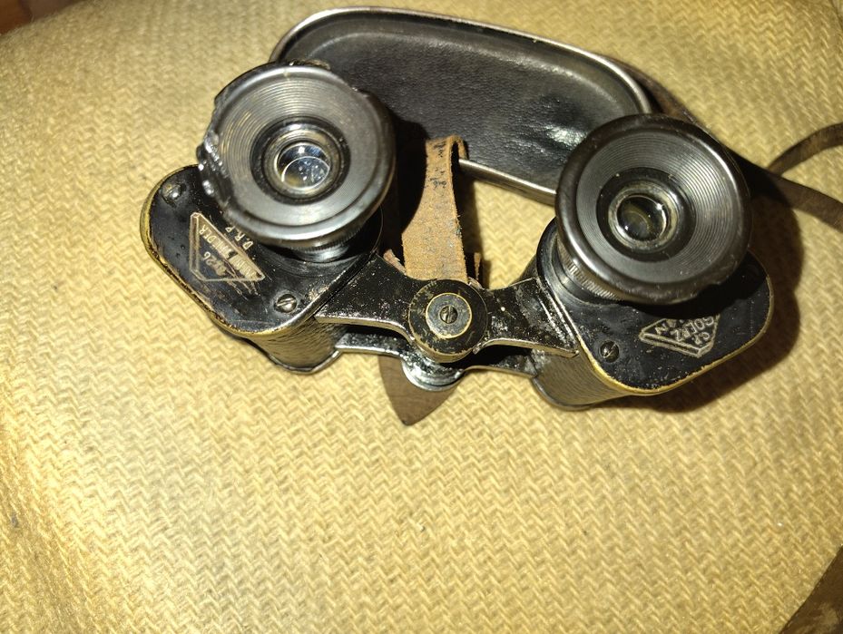 Binoclu Goerz Trieder WW1 8x26 telemetru