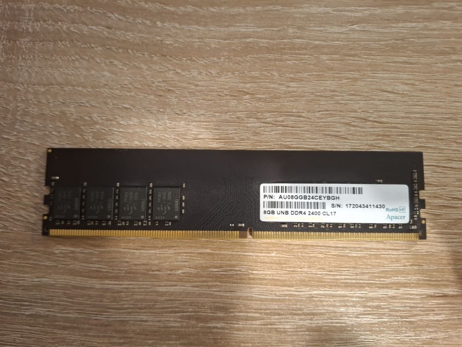 Memorie Apacer,8 GB,DDR4,2400 mhz,CL17