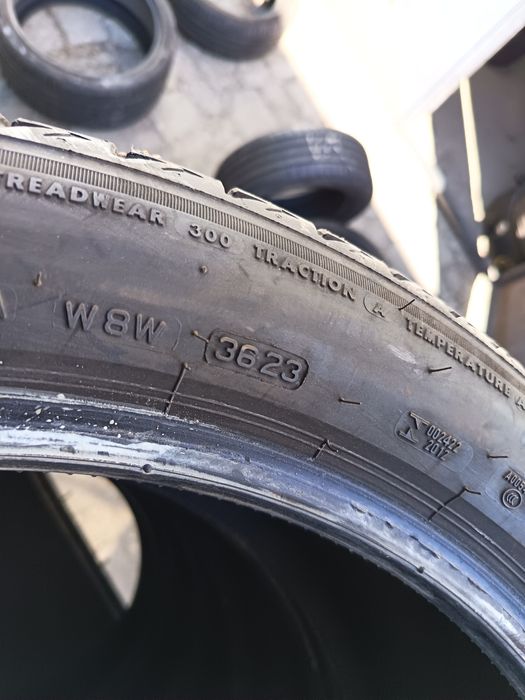 Anvelope vara 275 40 20 Bridgestone runflat 2022 și 2023  5.5mm