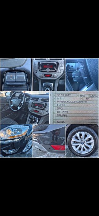 Ford Kuga 2012 Diesel 2 L Climatronic Xenon Jante Piele Panza Senzori de parcare