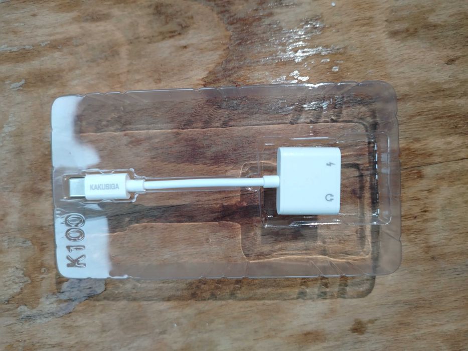 Adaptor audio pentru căști USB C - Jack - Încărcător