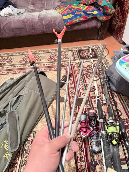 удочка спиннинг с катушкой