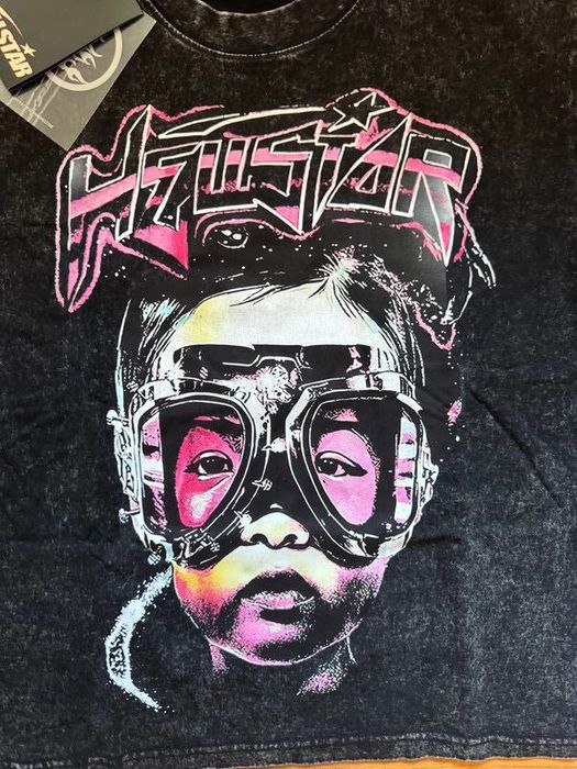 Tricou Hellstar Pink Goggles / The Future (Marimea S)