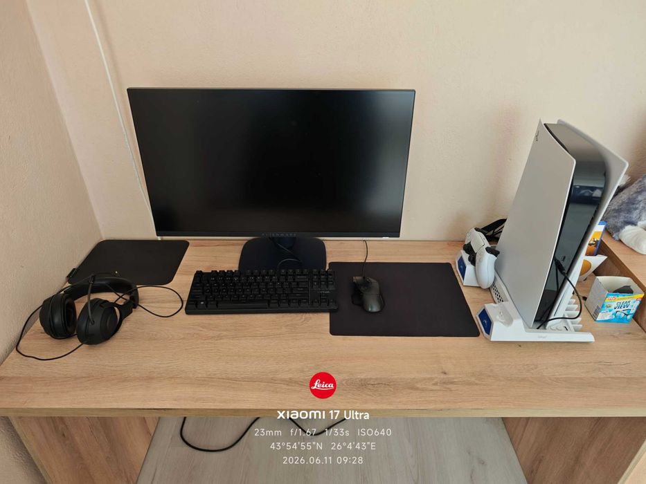 Playstation 5 + Dell Allienware + M&K + Слушали Razer