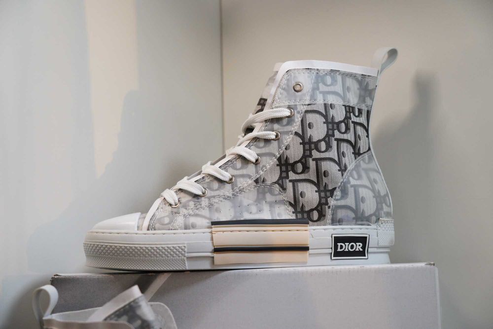 Adidasi D i o r Essentials B23 HIGH-TOP, Produs Nou - Full Box Premium