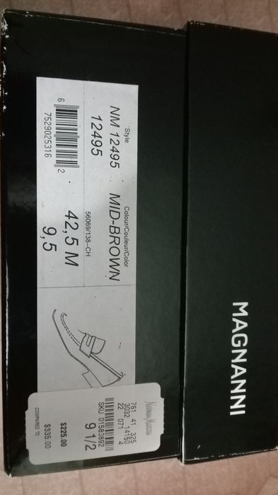 Туфли мужские, Италия