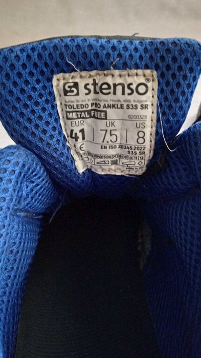 Работни обувки stenso toledo pro ankle S3S SR