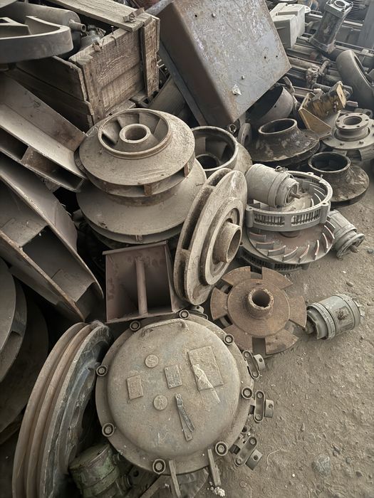 Рабочее колесо разное.