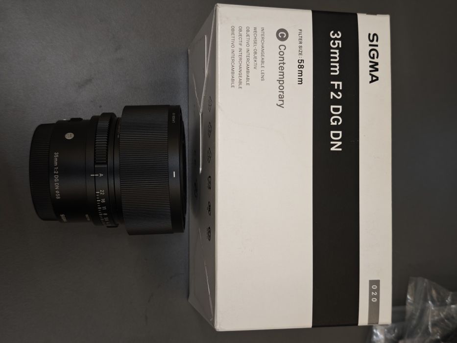 Объектив Sigma 35mm f2 DG DN Contemporary
