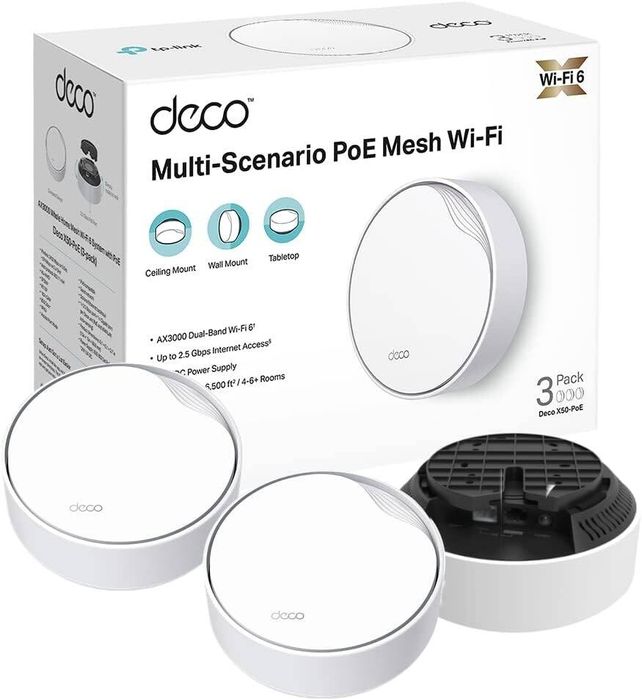 Tp link Deco X50 Poe 3 pack новый год гарантия