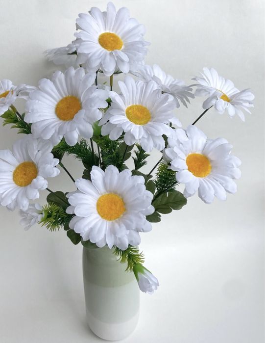 Ромашки искусственные цветы