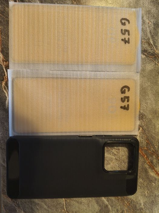 Vand set Folie + Husa Motorola G57 Power