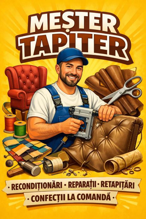 Tapiterie auto autorizata !!