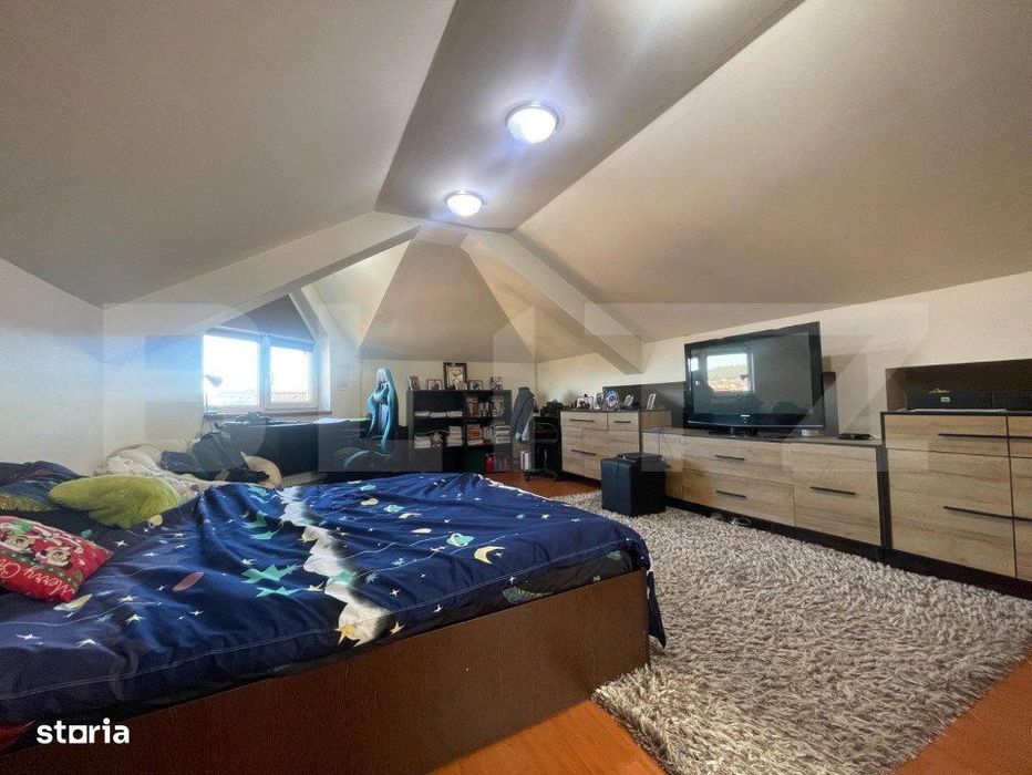 Casa P+E+M, 310 mp utili, 550 mp teren, Drumul Muntenilor