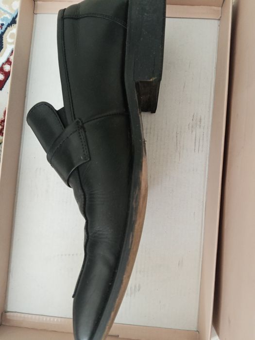 Мужской кожаный туфли