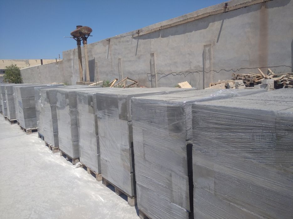 Курилиш учун гоза блок сифати ало даражада  Хар хил улчамда