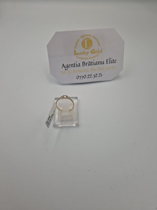 Inel aur 14k cod25803 0.80gr mărimea 15